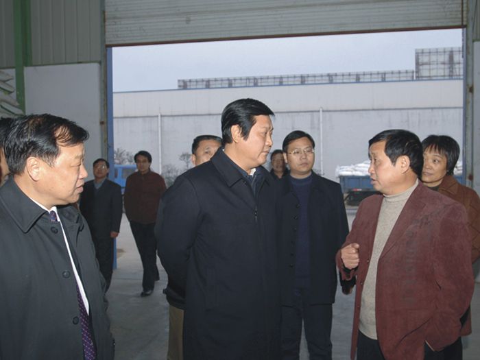 鄭州市市長趙建才到萬莊指導(dǎo)工作